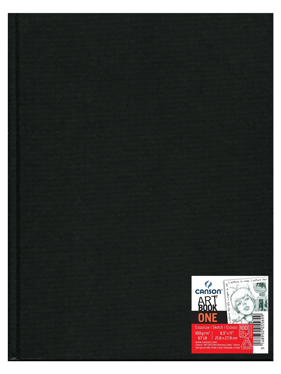 Art Book One Bloc de hojas de papel para bellas artes 100 hojas