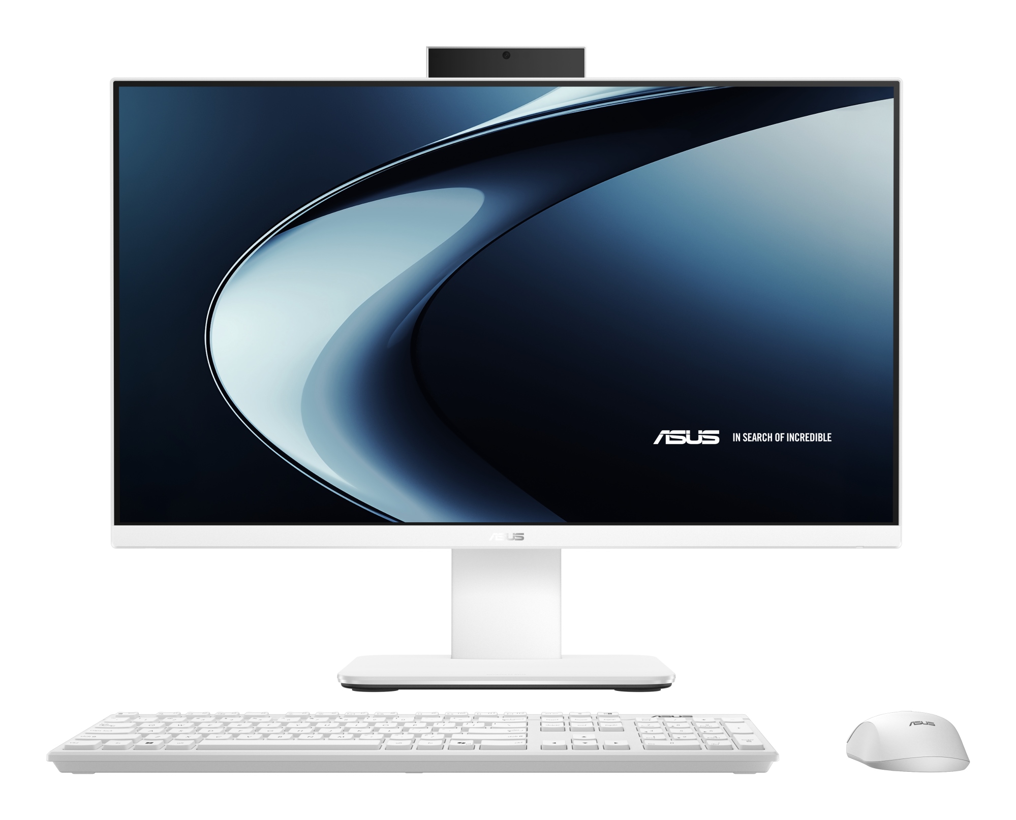 V400 AiO V440VA-WPC0390 - Sobremesa todo en uno 23.8" Full HD (Intel Core 7 240H, 16GB RAM, 512GB SSD, Graphics, Sin Sistema Operativo) Blanco - Teclado QWERTY español
