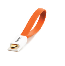 ZR204 cable USB USB 2.0 0,2 m USB A Micro-USB A Naranja