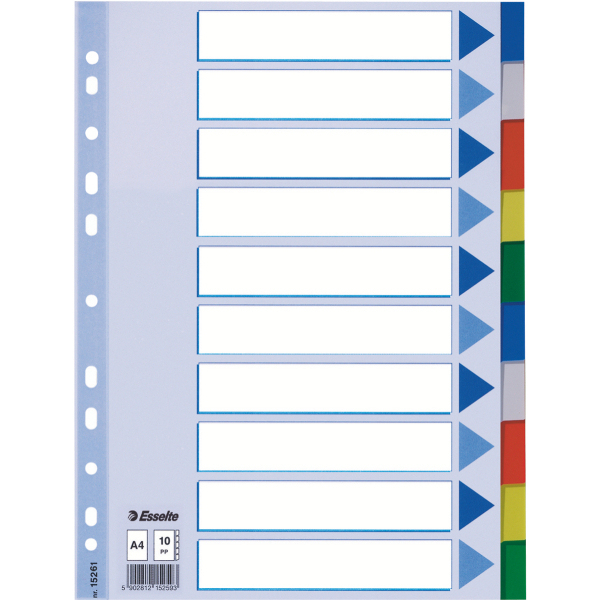 Separadores de plástico 15261 - Pack de 10 unidades