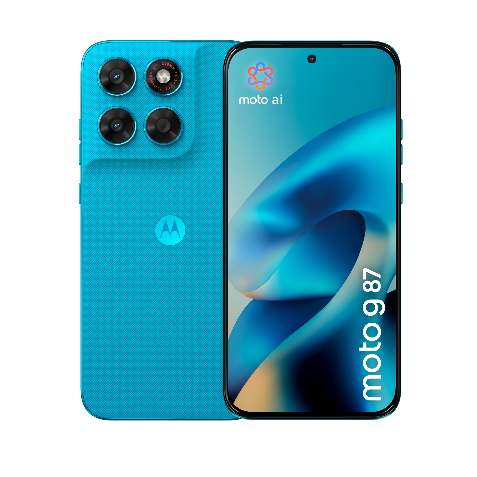 moto g87 17,2 cm (6.78") Ranura híbrida Dual SIM Android 16.0 5G USB Tipo C 12 GB 256 GB 5200 mAh Azul