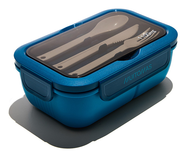 LUNCHBOXSBL fiambrera Táper 1,1 L Plástico Azul 1 pieza(s)