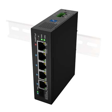 ILFE-4P-1GE-1S-90 switch No administrado Fast Ethernet (10/100) Energía sobre Ethernet (PoE) 1U Negro