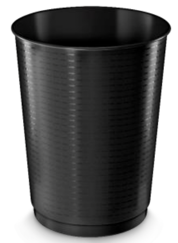 1001330161 papelera Alrededor Polipropileno (PP) Negro