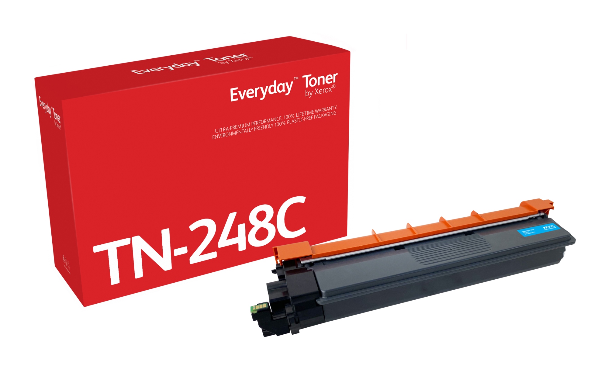Everyday El tóner Everyday Cian de Xerox es compatible con Brother TN248C, Capacidad estándar