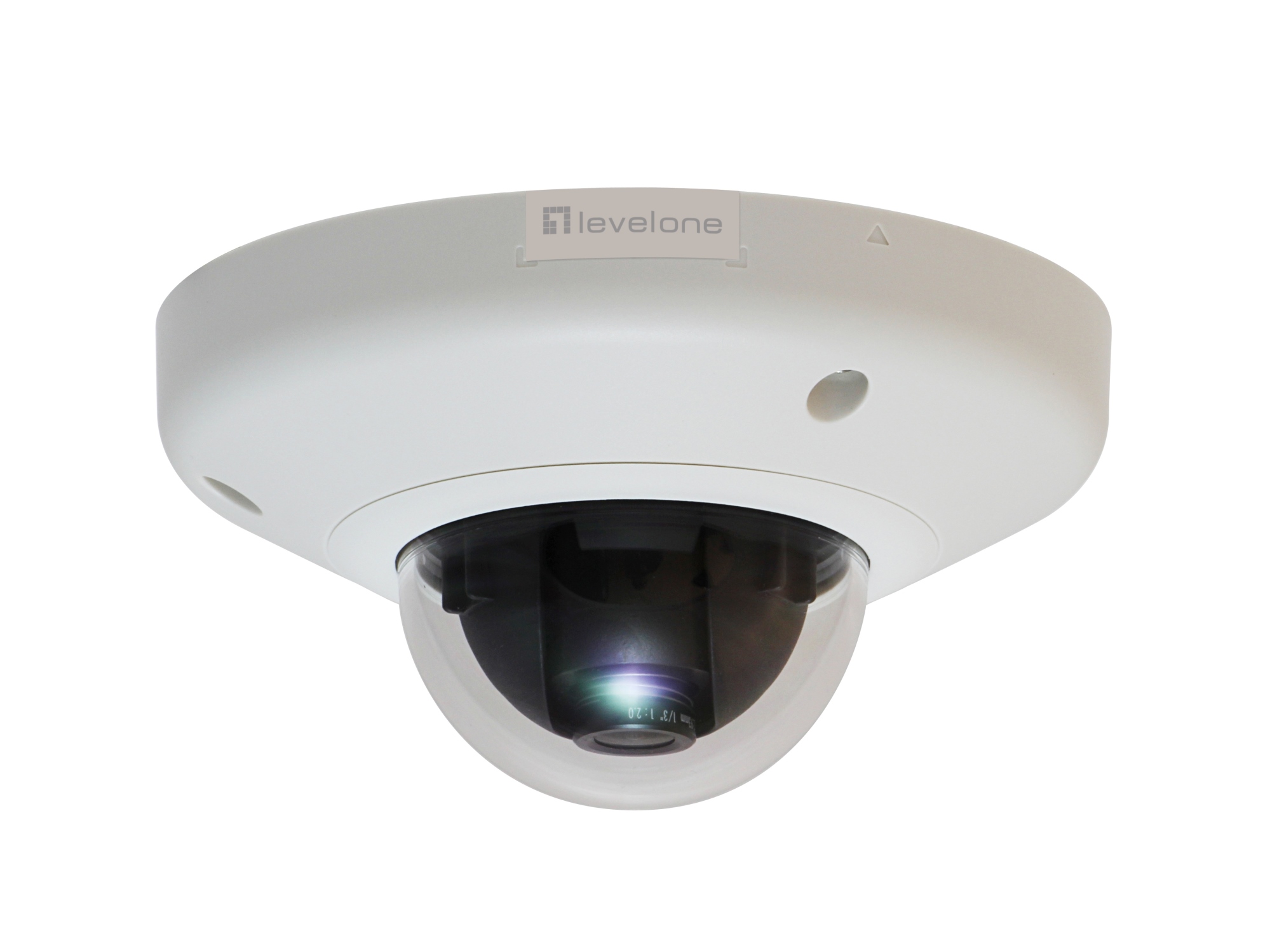 Fixed Dome Network Camera, 3-Megapixel, PoE 802.3af