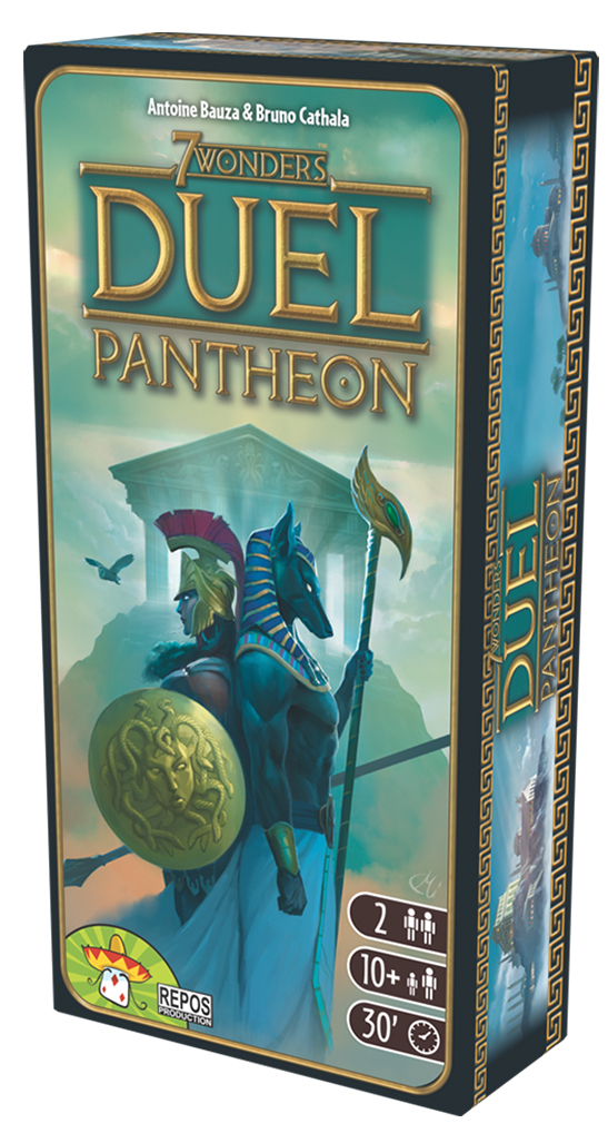 7 Wonders : Duel Pantheon 7 Wonders Duel: Pantheon 30 min Juego De Cartas Guerra