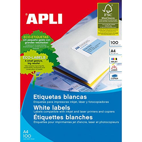 01244 etiqueta de impresora Blanco