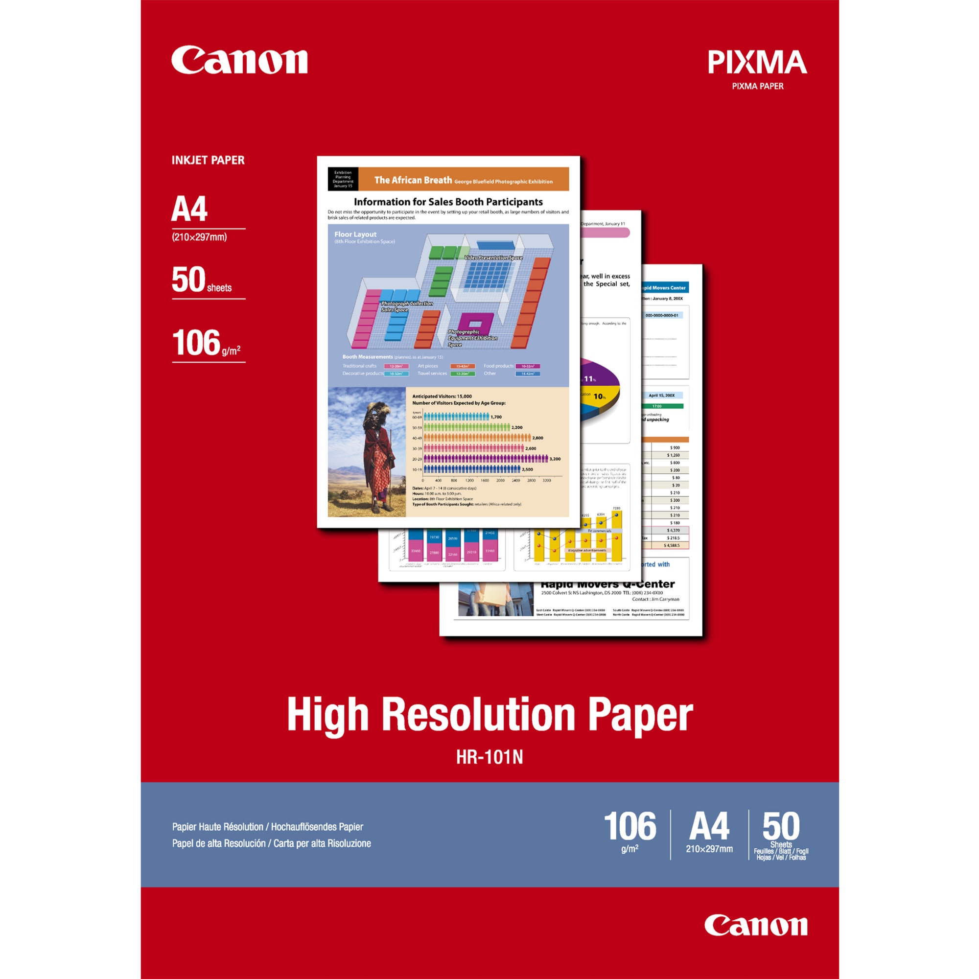 1033A002 papel para impresora de inyección de tinta