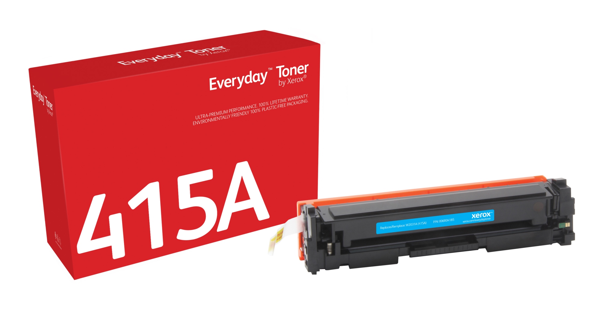 Everyday Toner Everyday Cian di Xerox compatibile con HP 415A (W2031A), Capacidad estándar