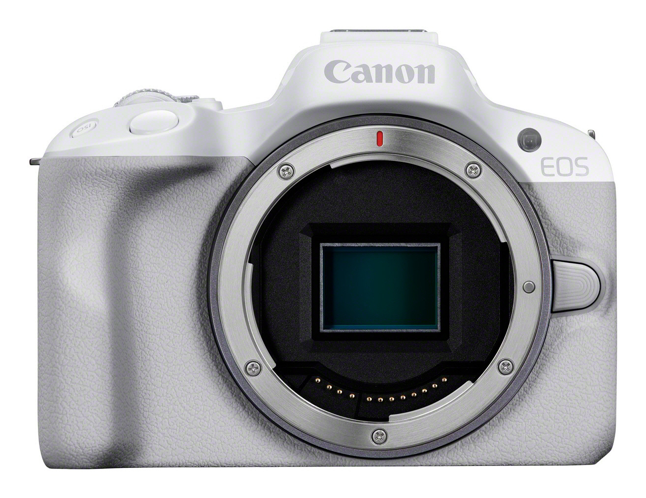 EOS R50, White + RF-S 18-45mm F4.5-6.3 IS STM Kit MILC 24,2 MP CMOS 6000 x 4000 Pixeles Blanco