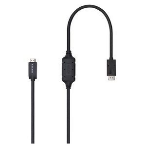 F2CD001B06-E adaptador de cable de vídeo 1,8 m DisplayPort HDMI Negro