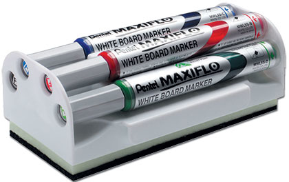 MWL5S-4N marcador 4 pieza(s) Negro, Azul, Verde, Rojo