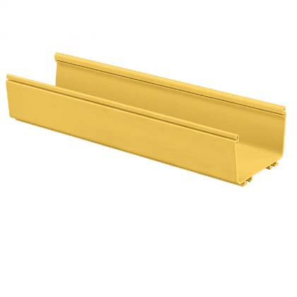 FR6X4YL2 canaleta para cable Bandeja portacables recta Amarillo