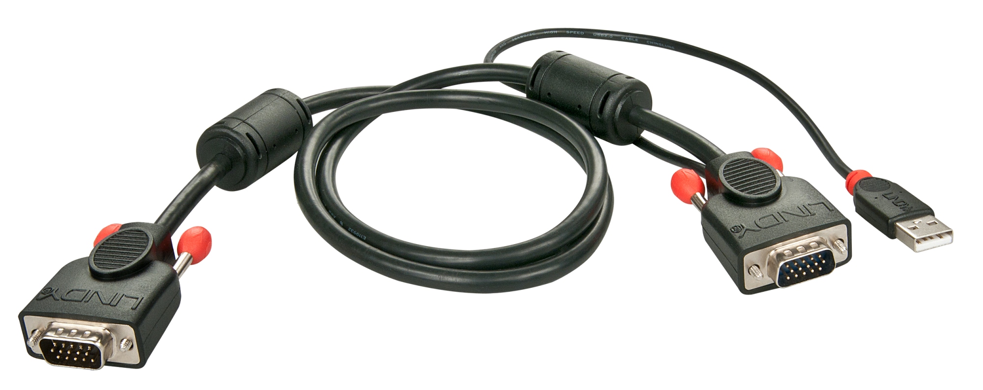 33770 cable VGA 1 m VGA (D-Sub) Azul