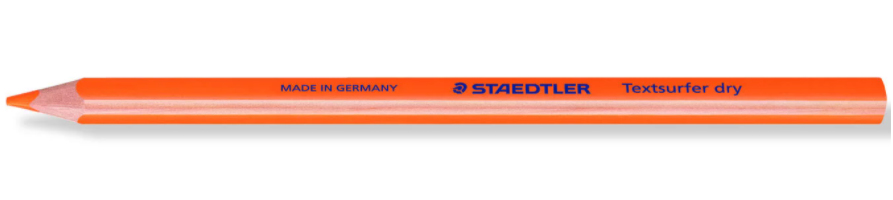 Textsurfer Dry lápiz de color Naranja 12 pieza(s) 128 64-4