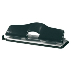 400111 perforador de papel 20 hojas Negro, Blanco