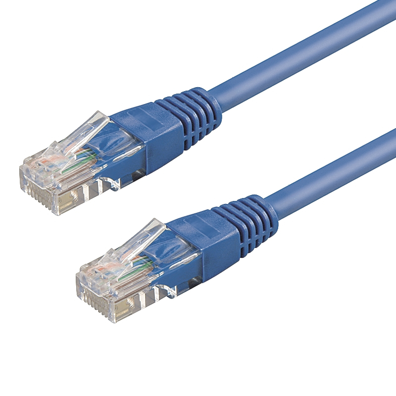WPC-PAT-6U005B cable de red Azul 0,5 m Cat6 U/UTP (UTP)