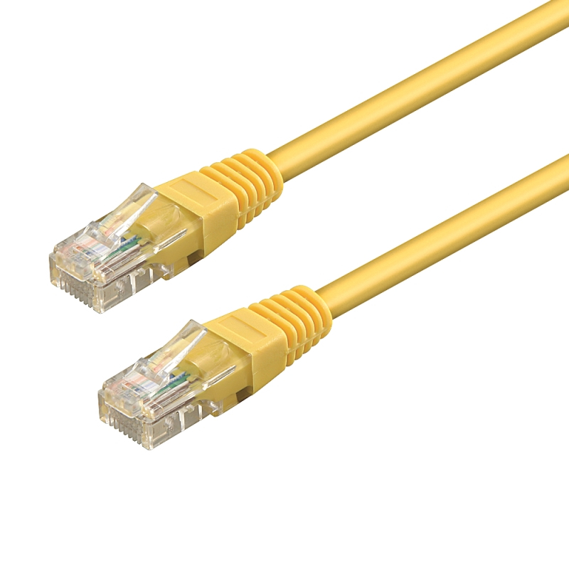 WPC-PAT-6U005Y cable de red Amarillo 0,5 m Cat6 U/UTP (UTP)