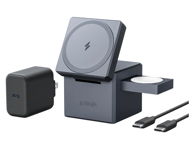 Y1811G11 cargador de dispositivo móvil Auriculares, Smartphone, Reloj inteligente Negro Corriente alterna, USB Cargador inalámbrico Carga rápida Interior