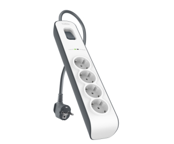 BSV400VF2M limitador de tensión Blanco 4 salidas AC 2 m