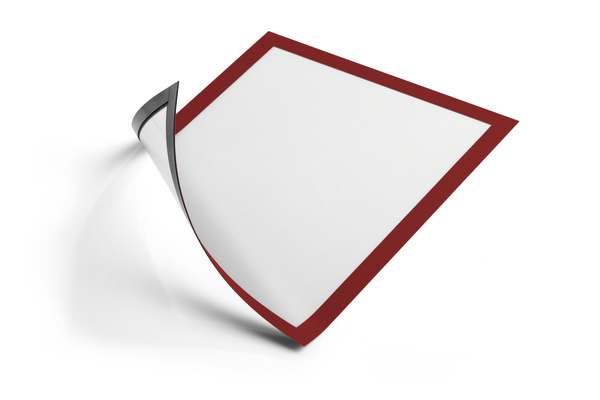 DURAFRAME marco magnético A4 Rojo