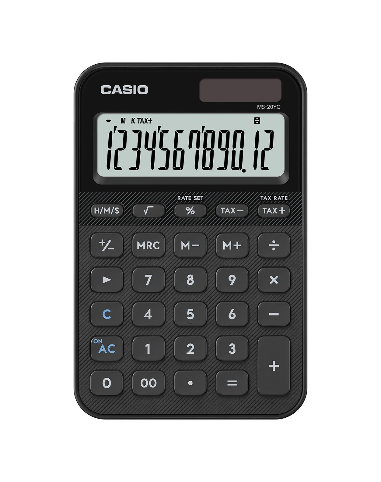 MS-20YC calculadora Escritorio Calculadora básica Negro