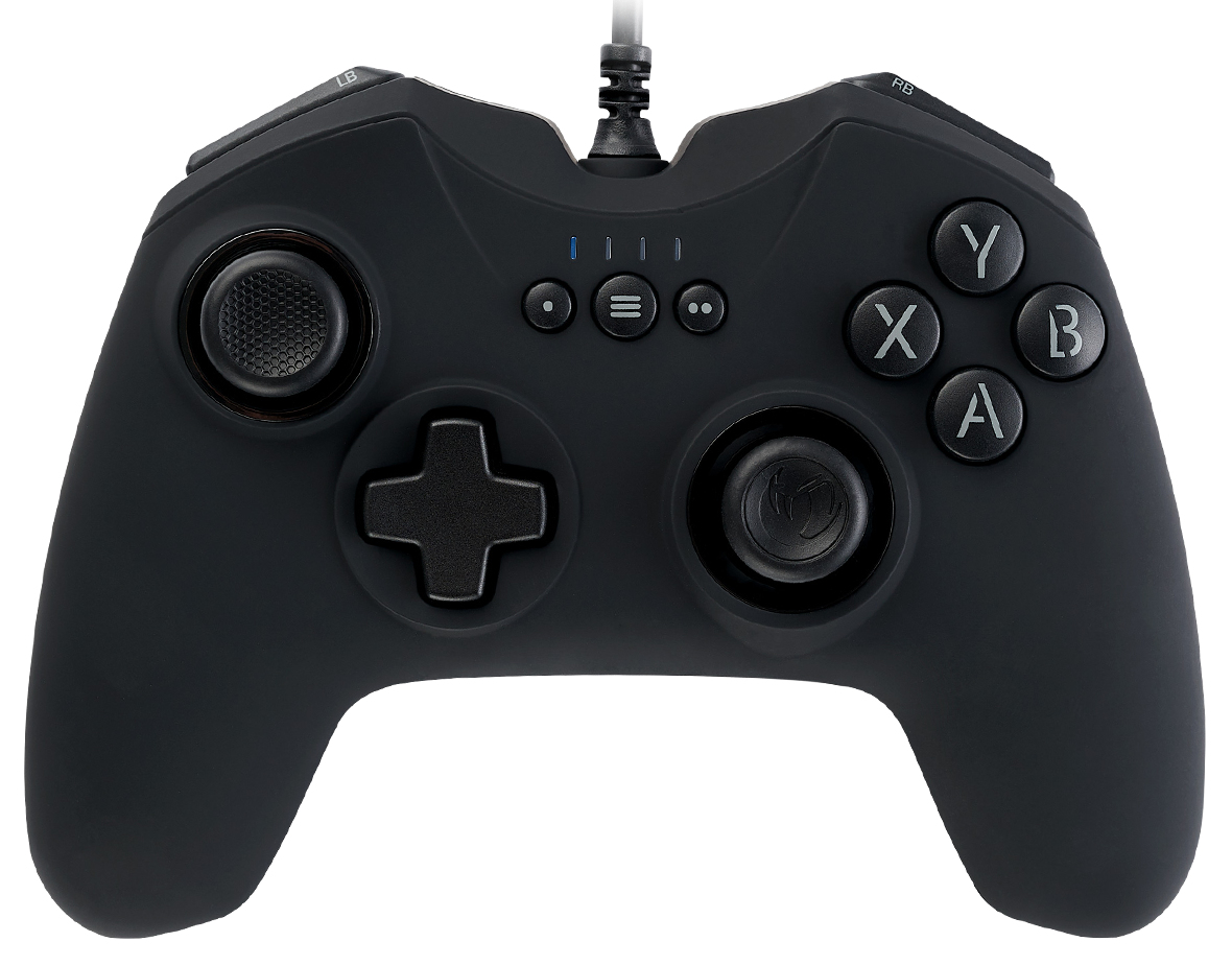 GC-100XF Negro USB Gamepad Analógico/Digital PC