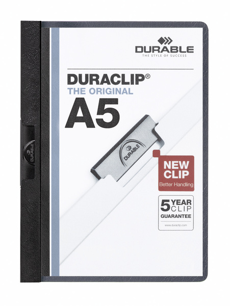 DURACLIP archivador Negro