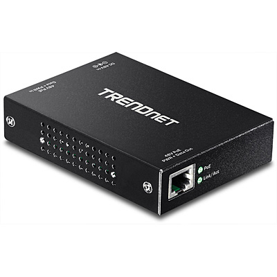 TPE-E100 repetidor y transceptor 800 Mbit/s Negro