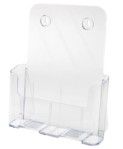 77001 estantería para libros 1 estanterías Transparente