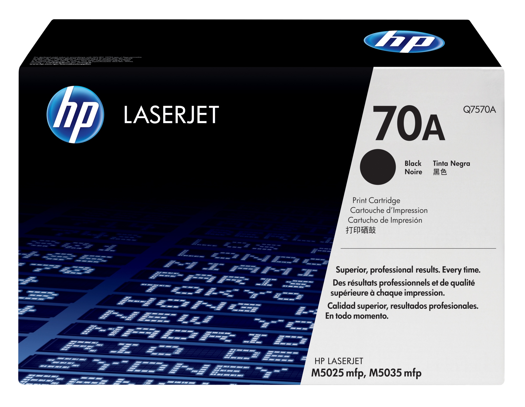 Cartucho de tóner original LaserJet 70A negro