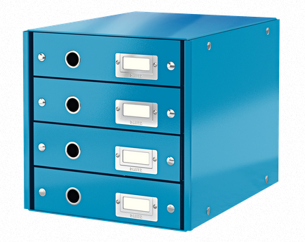 60490036 caja de almacenaje Caja de cartón Azul