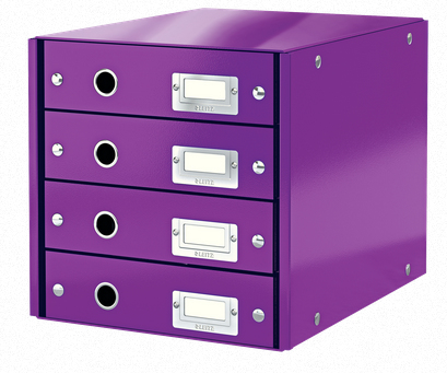 60490062 caja de almacenaje Caja de cartón Púrpura
