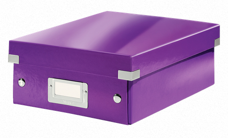60570062 caja de almacenaje Caja de cartón Púrpura