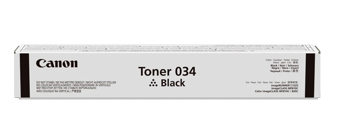 034 cartucho de tóner 1 pieza(s) Original Negro