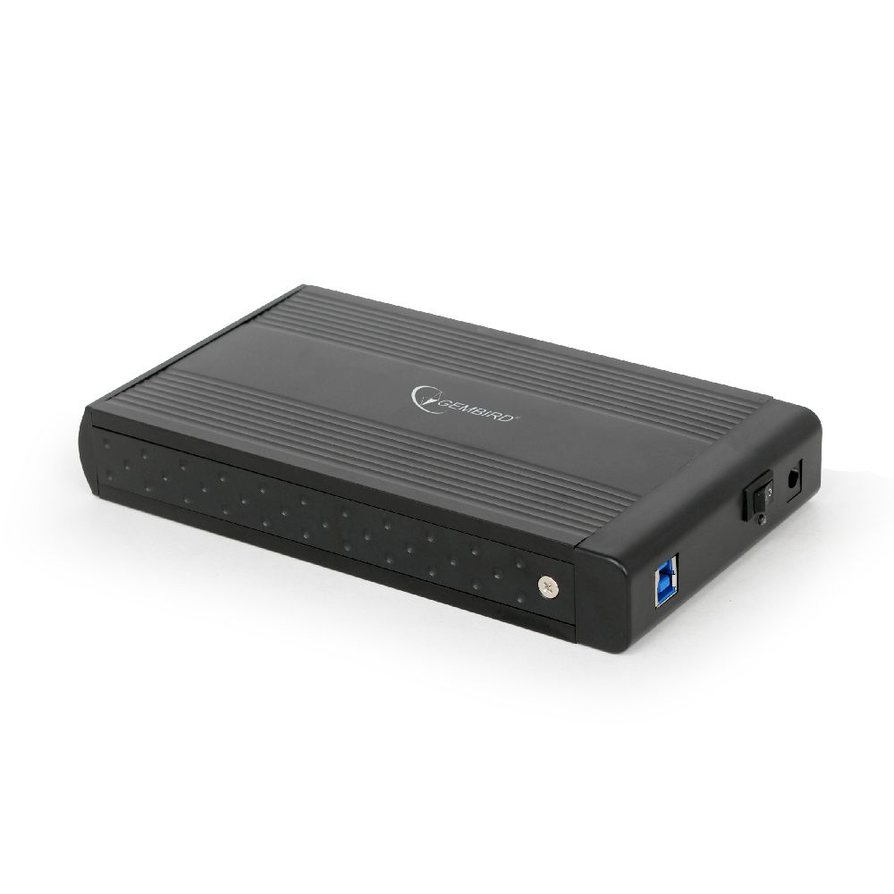 EE3-U3S-3 caja para disco duro externo Caja de disco duro (HDD) Negro 3.5"