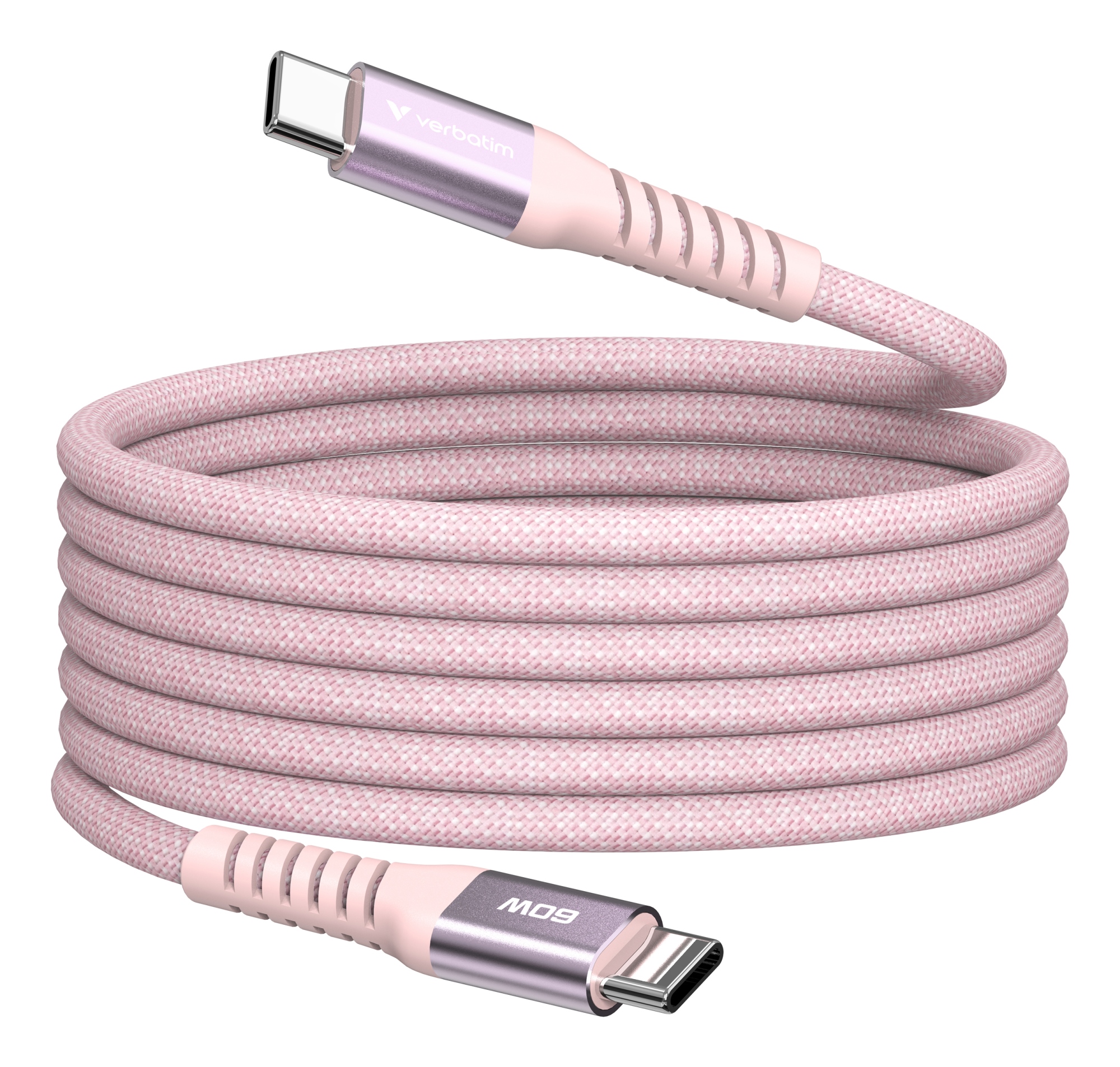 31853 cable USB USB 2.0 1,2 m USB C Rosa