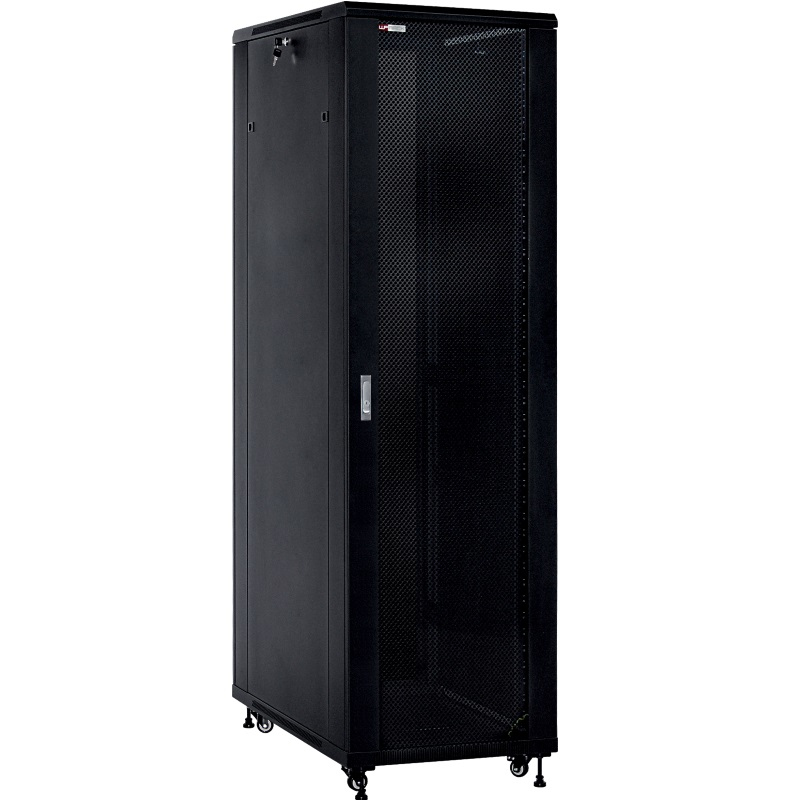 WPN-RSB-27610-BS armario rack 27U Rack o bastidor independiente Negro