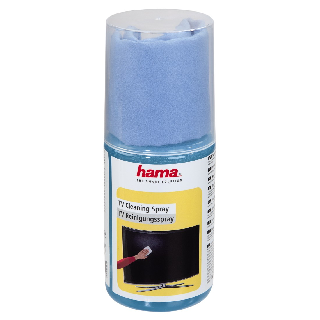Spray de limpieza para pantallas de 200 ml y paño de microfibra 20x20 cm