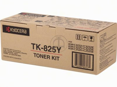 TK-825Y cartucho de tóner 1 pieza(s) Original Amarillo