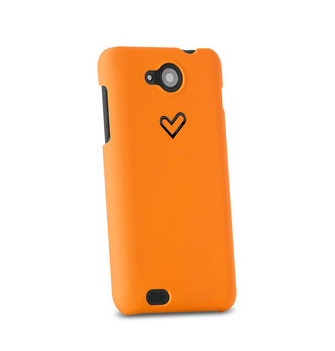 422937 funda para teléfono móvil Folio Naranja