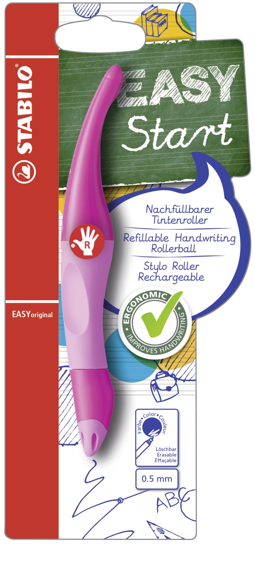 EASYoriginal Bolígrafo cilíndrico Azul 1 pieza(s)