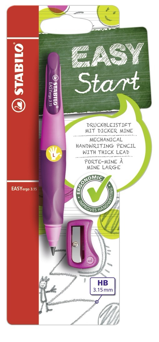 EASYergo 3.15 lápiz mecánico 3,15 mm HB 1 pieza(s)