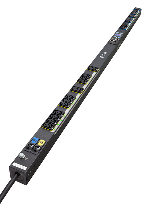 EMAB03 unidad de distribución de energía (PDU) 16 salidas AC 0U Negro