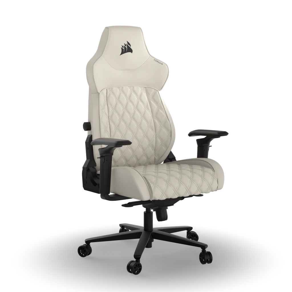 TC500 LUXE Silla para videojuegos de PC Asiento acolchado Beige
