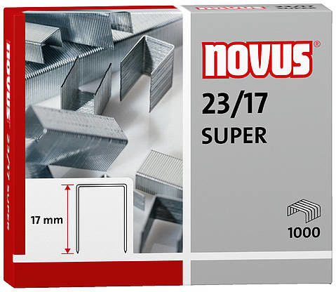 23/17 SUPER Paquete de grapas 1000 grapas