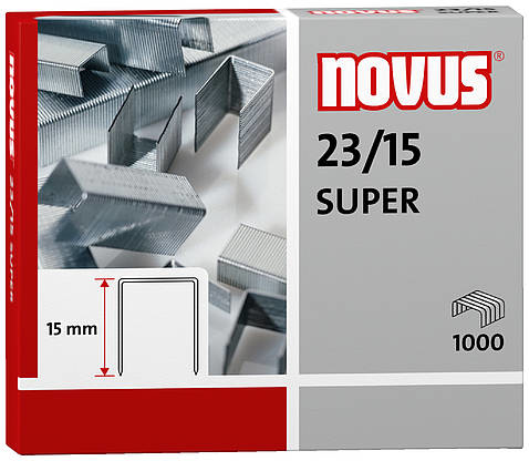 23/15 SUPER Paquete de grapas 1000 grapas