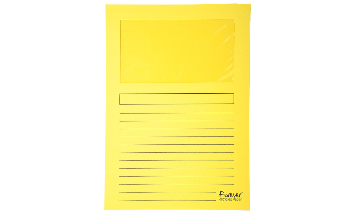 50259E carpeta Caja de cartón Amarillo A4