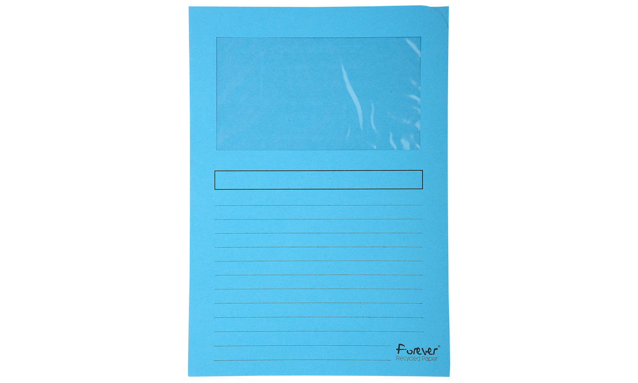 50252E carpeta Caja de cartón Azul A4